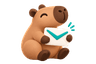 CapiMail capybara mascot